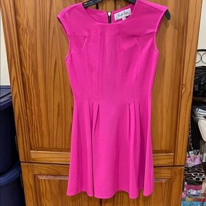 Brigitte Bailey Bold Fuchsia Dress - Size S